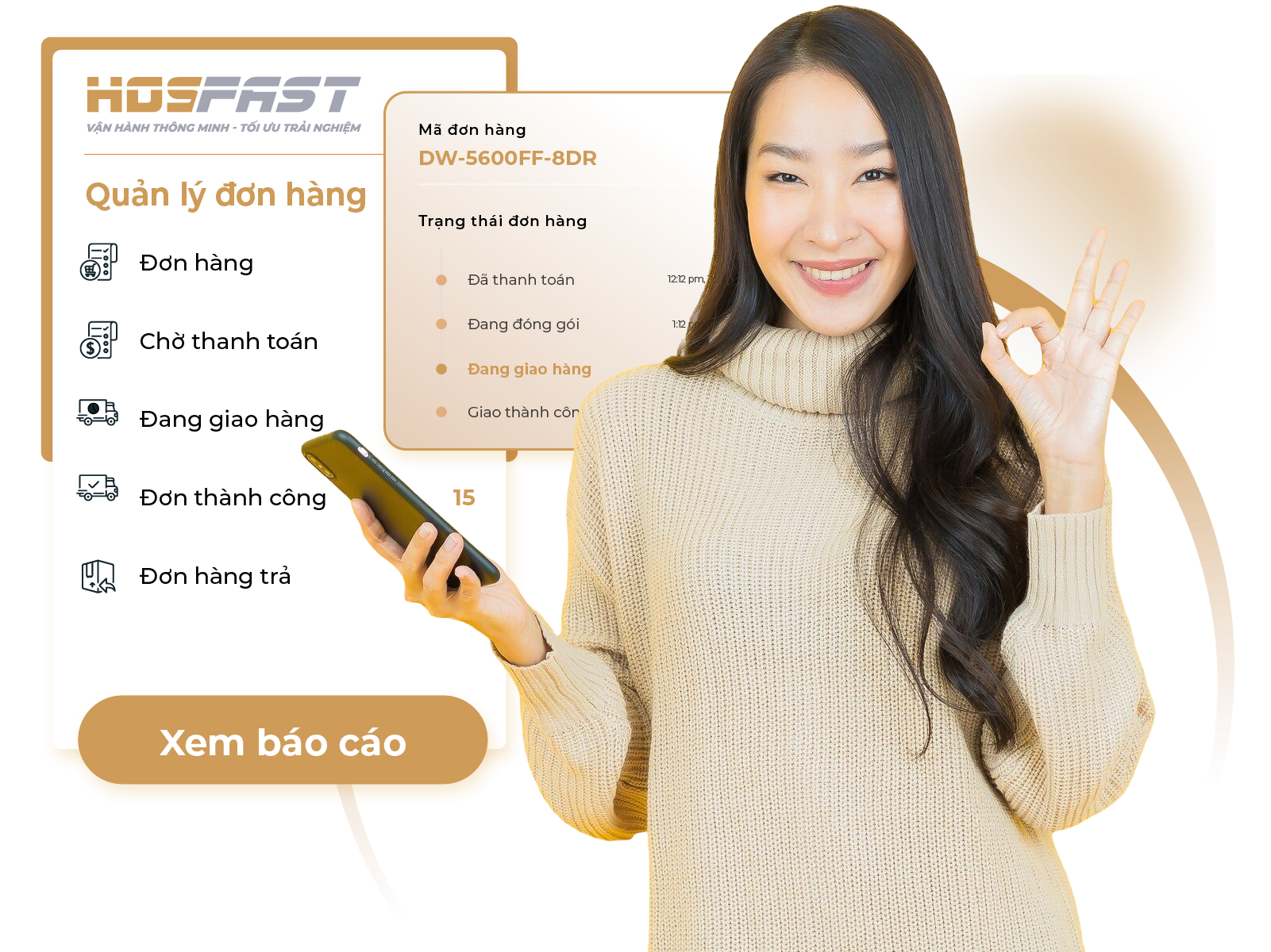 Xử lý đơn hàng nhanh chóng