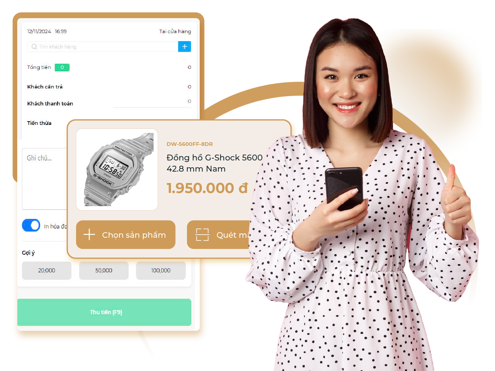 Quản lý linh hoạt trên mọi thiết bị di động
