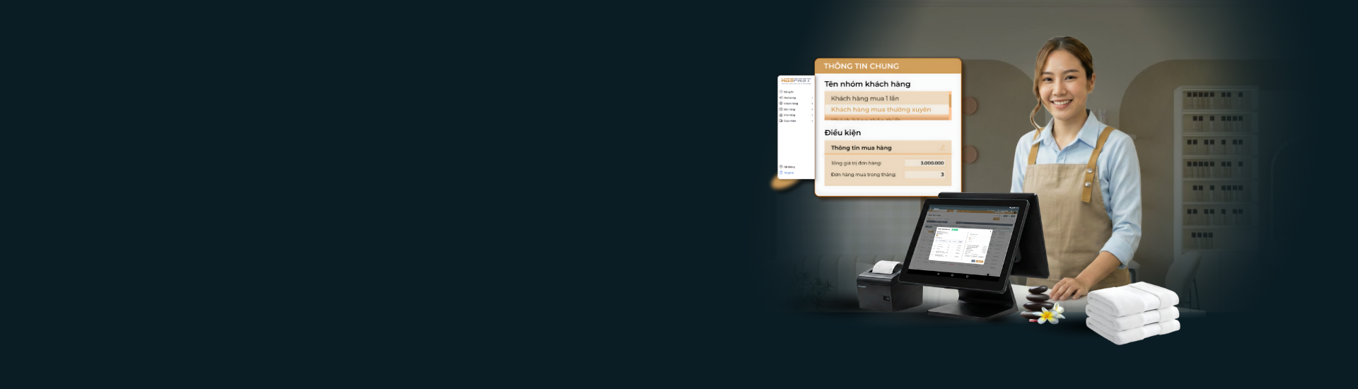 Phần mềm quản lý Dịch vụ sức khỏe - sắc đẹp