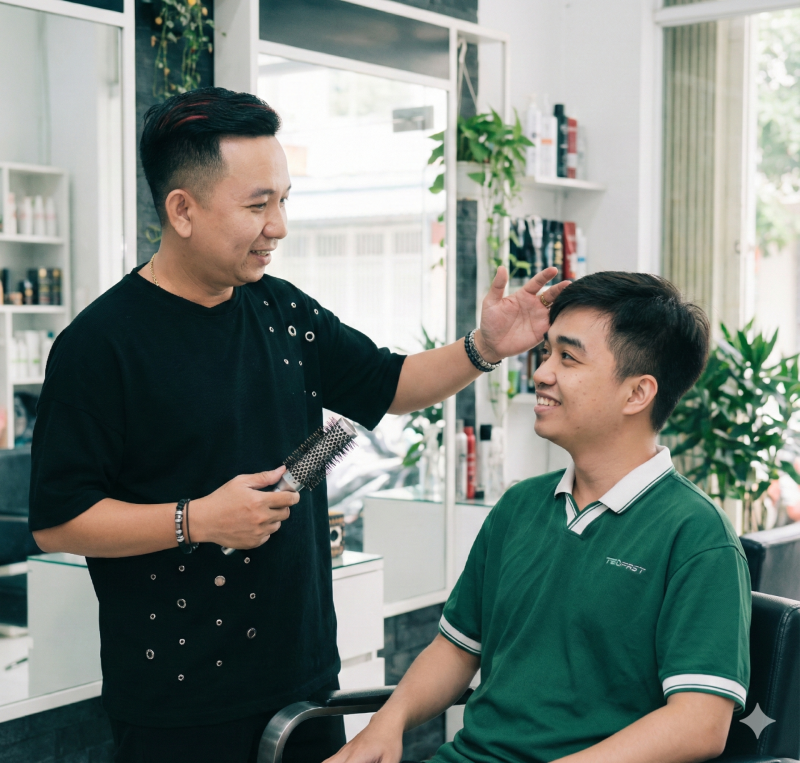 BẢN LĨNH BARBER – CHỖ ĐÀN ÔNG GHÉ LÀ PHẢI CHỈNH