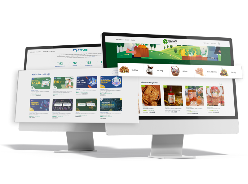 Website & hệ thống đặt dịch vụ online